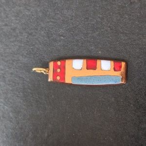 Vintage handmade modernist /Western / Southwestern pendant